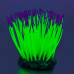 Флуоресцентная аквариумная декорация GLOXY Морской анемон зеленый (9,5х8,5х9) см 
