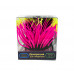 Флуоресцентная аквариумная декорация GLOXY Морской анемон розовый (9,5х8,5х9) см 