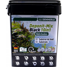 Субстрат Dennerle Deponitmix Professional Black 10in1, 9.6 кг