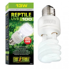 Лампа Exo Terra Reptile UVB100 Compact 5.0, 13 W