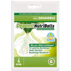 Профессиональная грунтовая добавка Dennerle Nutriballs 4 таб