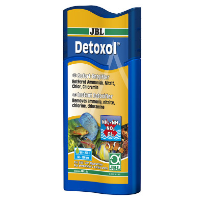 JBL Detoxol - препарат для быстрой нейтрализации токсинов в акв. воде, 100 мл