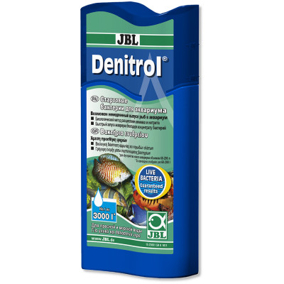 JBL Denitrol - стартовые бактерии для аквариума, 100 мл