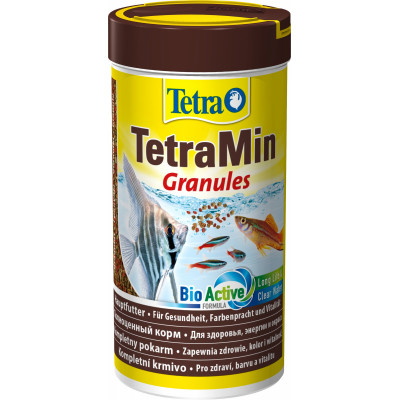 TetraMin Granulat 250мл/100г - корм для всех видов рыб в гранулах