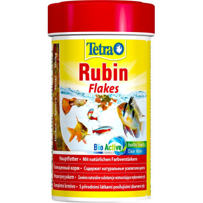 TetraRubin 250мл - корм для улучшения окраса рыб